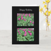 Carte Beautiful Tulip (Fleur jaune)