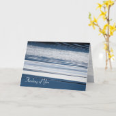 Carte Beautiful wake motif CC0802 Penser à vous (Fleur jaune)