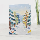 Carte Beautiful Winder Scene | Enchanted Forest (Devant)