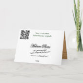 Carte Beautiful'occasion de mansion customize (Dos)