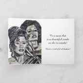 Carte    BEAUTY DU JOUR DE LA MÈRE (Intérieur)