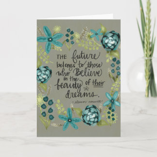 Carte Beauty of Their Dreams, Eleanor Roosevelt