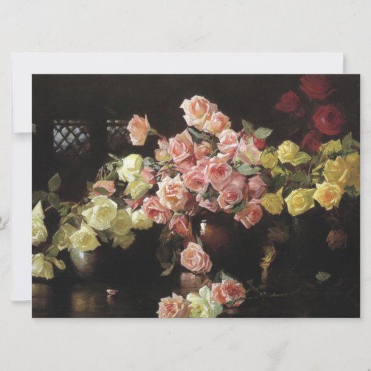 Carte Beaux Roses (par Joseph DeCamp) (Devant)