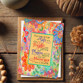 Carte Beaux souvenirs floraux rendus inspirationnels d'a