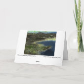 Carte "Beaver Lodge I" Numériquement étang transformé (Dos)