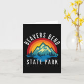 Carte Beavers Bend State Park Oklahoma (Fleur jaune)