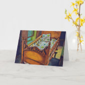 Carte Bébé (Fleur jaune)