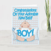 carte bébé (Devant)