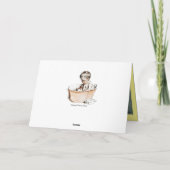 Carte Bébé (Dos)