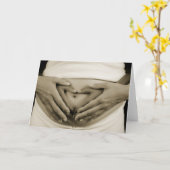 Carte Bébé à bord (Fleur jaune)