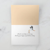 Carte Bébé À Naître Dans Les Nuages Roses (Intérieur)