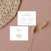 Carte Bébé Arrivée Prédiction Garçon Teddy Ours