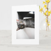 Carte Bébé Bug (Fleur jaune)