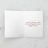 Carte Bébé chiot Saint-Valentin Mignon Joyeux Saint-Vale (Intérieur)