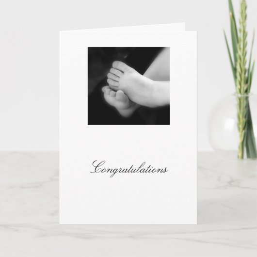 Carte Bébé Congrats (Devant)