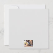 Carte Bébé de loutre mignonne dans un panier - personnal (Dos)