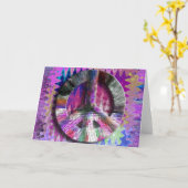 Carte Bébé de paix ! (Fleur jaune)