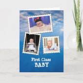 Carte BÉBÉ de première classe Meilleur bébé Ever 3 photo (Devant)