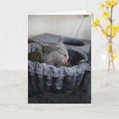 Carte Bébé El (Fleur jaune)