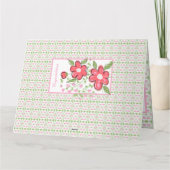 Carte Bébé Félicitations Félicitations Papier Salutation (Dos)