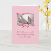 Carte Bébé Félicitations Félicitations Pieds Bébé Avec B (Fleur jaune)