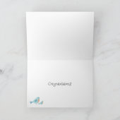 Carte Bébé Félicitations Un Petit Oiseau M'A Dit Oiseau (Intérieur)