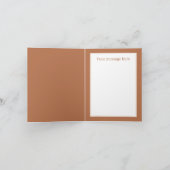 Carte Bébé fille mignonne ajouter un message (Intérieur)