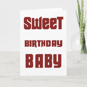 Carte Bébé joyeux anniversaire