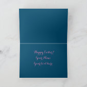 Carte Bébé lapin petit (Intérieur)