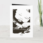 Carte Bébé love (Dos)