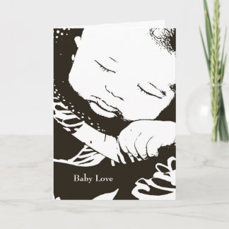 Carte Bébé love