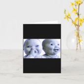 Carte Bébé Niche Drôle Mème Ai Génération Z Viral Rire A (Fleur jaune)