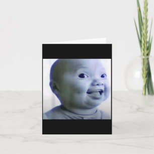 Carte Bébé Niche Drôle Mème Ai Génération Z Viral Rire A