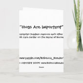 Carte Bébé Orangutan (Dos)