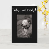 CARTE BÉBÉ PRÊT-ANNIVERSAIRE (Fleur jaune)