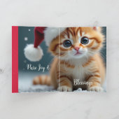 Carte Bébés 1er Noël (Intérieur)