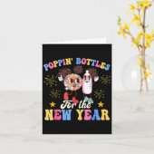 Carte Bébés Pn' Out Pour La Nouvelle Année Travail &amp; (Fleur jaune)