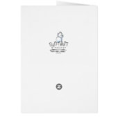 Carte Bedlington Terrier (Dos)