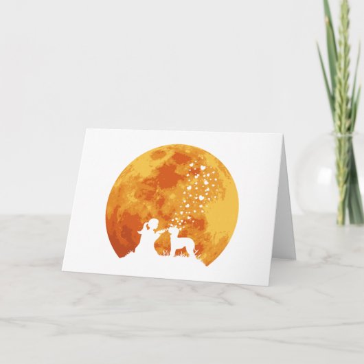 Carte Bedlington Terrier (Devant)