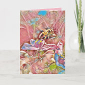 CARTE BEE BIRTHDAY CARD (Devant)