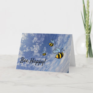 Carte Bee Happy