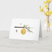 Carte Bee Hive (Fleur jaune)