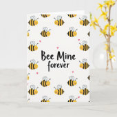 Carte Bee Mine Forever Love Card (Fleur jaune)