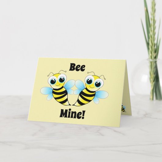 Carte BEE Mine - Saint-Valentin (Devant)