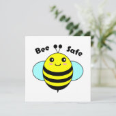 Carte Bee Safe 3 (Debout devant)