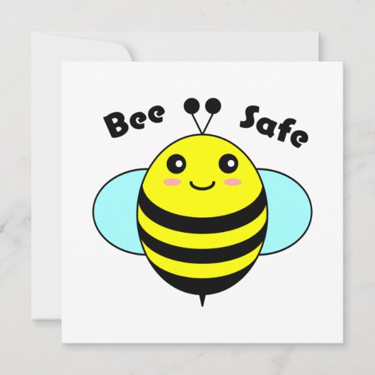Carte Bee Safe 3 (Devant)