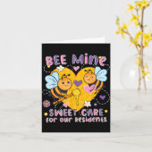 Carte Bee Sweet Care Soignants Saint-Valentin Maison de (Fleur jaune)
