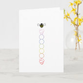 Carte Bee You (intérieur vierge) (Fleur jaune)