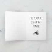 Carte Bee Yourself Bumblebee Tennis (Intérieur)