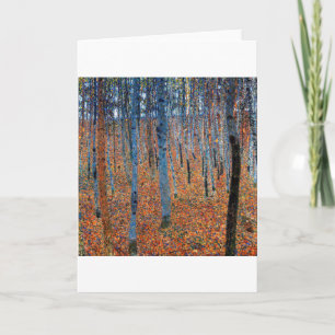 Carte Beech Grove, Gustav Klimt